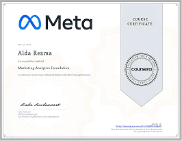 Alda Rezma Meta Certification by Coursera